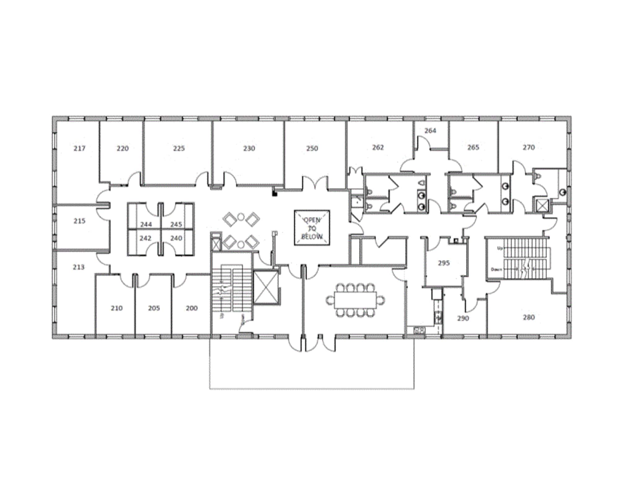 10210 Grogans Mill Rd, The Woodlands, TX à louer Plan d’étage– Image 1 sur 1