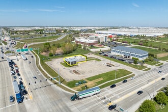 1290 W Normantown Rd, Romeoville, IL - Vue aérienne vue de carte