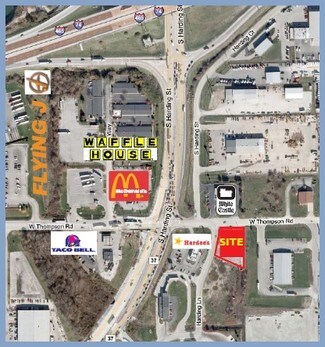 Plus de détails pour 1455 W Thompson Rd, Indianapolis, IN - Terrain à louer