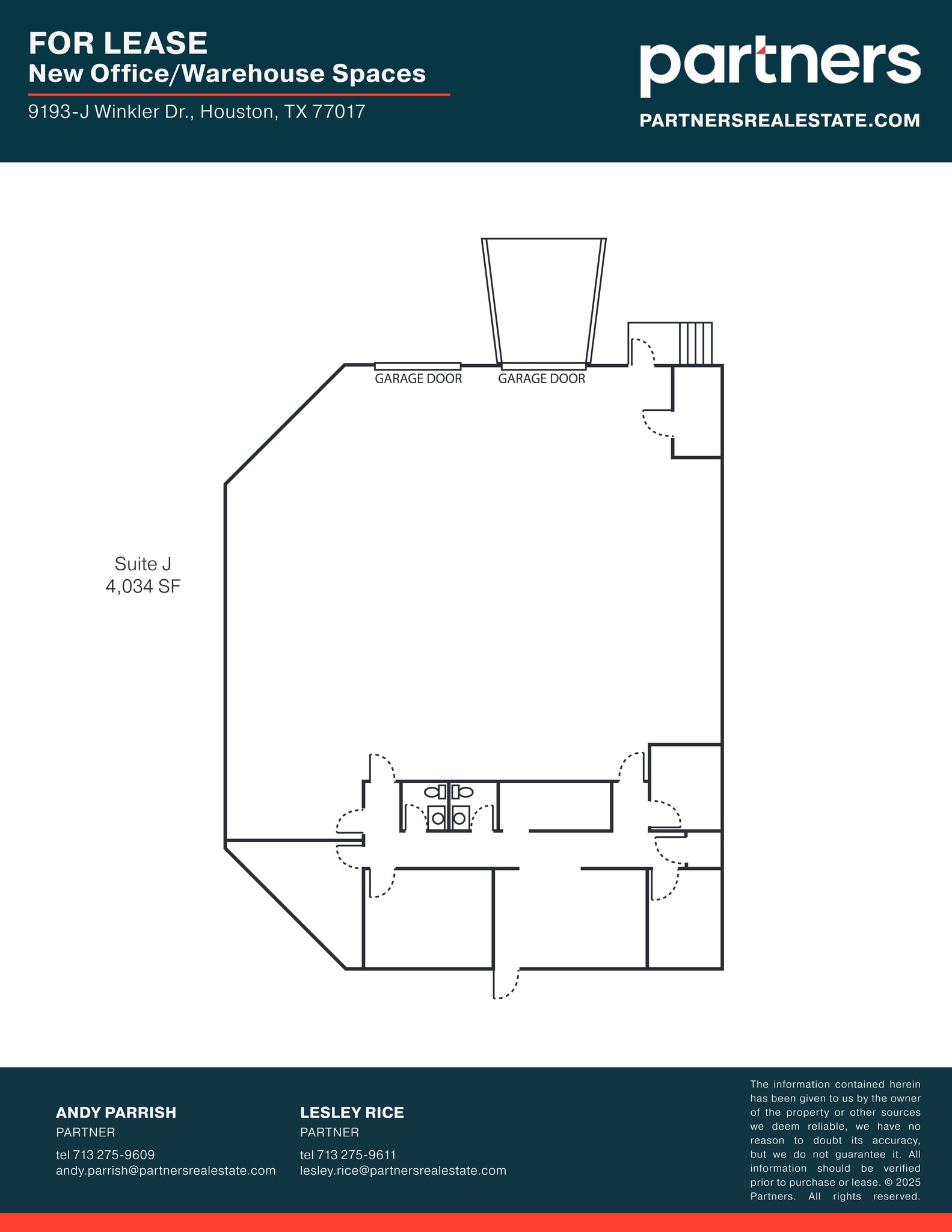 9189 Winkler Dr, Houston, TX à louer Plan de site– Image 1 sur 1