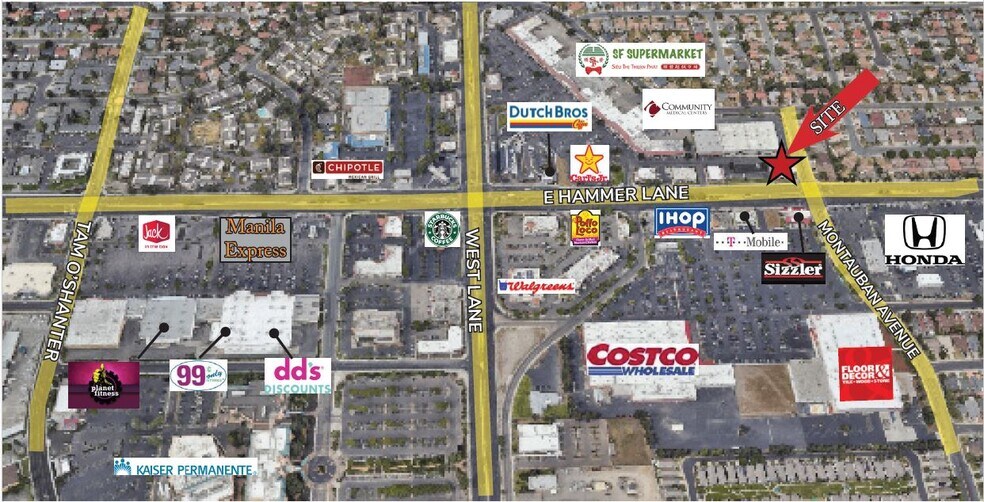 1821 E Hammer Ln, Stockton, CA à louer - Photo de l’immeuble – Image 2 sur 2