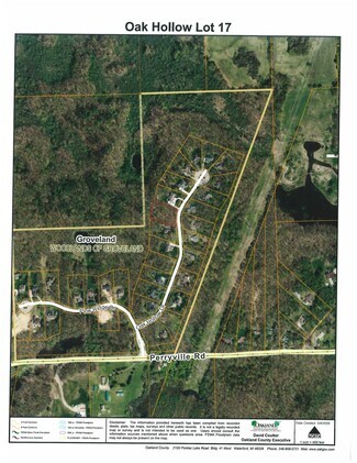 Plus de détails pour 00 Oak Hollow Dr, Holly, MI - Terrain à vendre