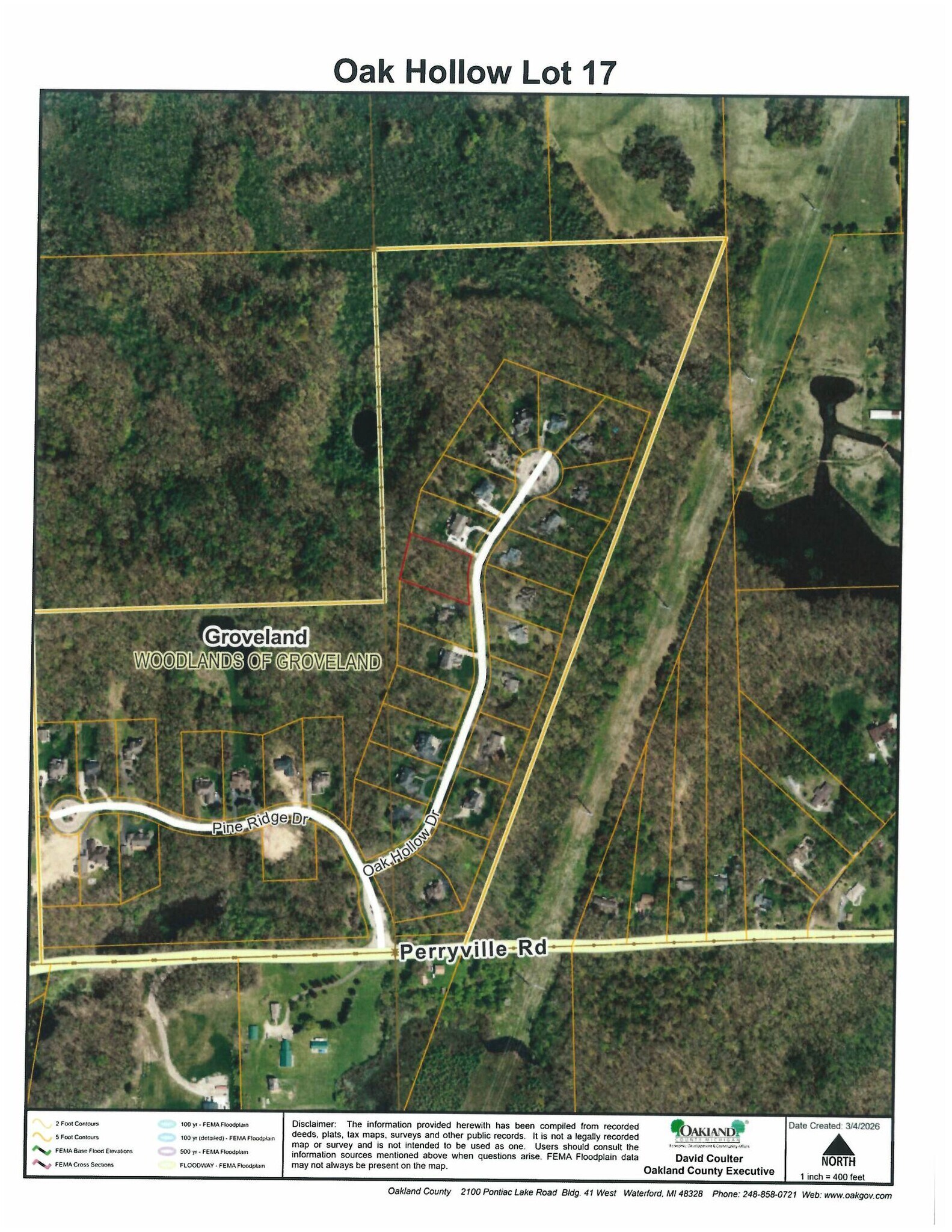 00 Oak Hollow Dr, Holly, MI à vendre Photo principale– Image 1 sur 6