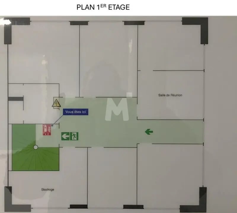 Local d’activités dans Évry-Courcouronnes à louer Plan d’étage– Image 1 sur 6