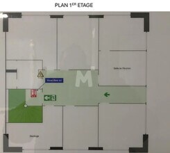 Local d’activités dans Évry-Courcouronnes à louer Plan d’étage– Image 1 sur 6