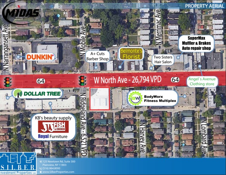 6249 W North Ave, Oak Park, IL à vendre - Aérien – Image 2 sur 4