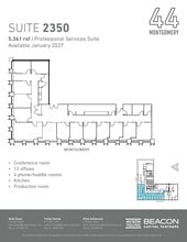 44 Montgomery St, San Francisco, CA à louer Photo intérieure– Image 1 sur 1