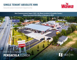 Plus de détails pour 8550 Davis Hwy, Pensacola, FL - Local commercial à vendre