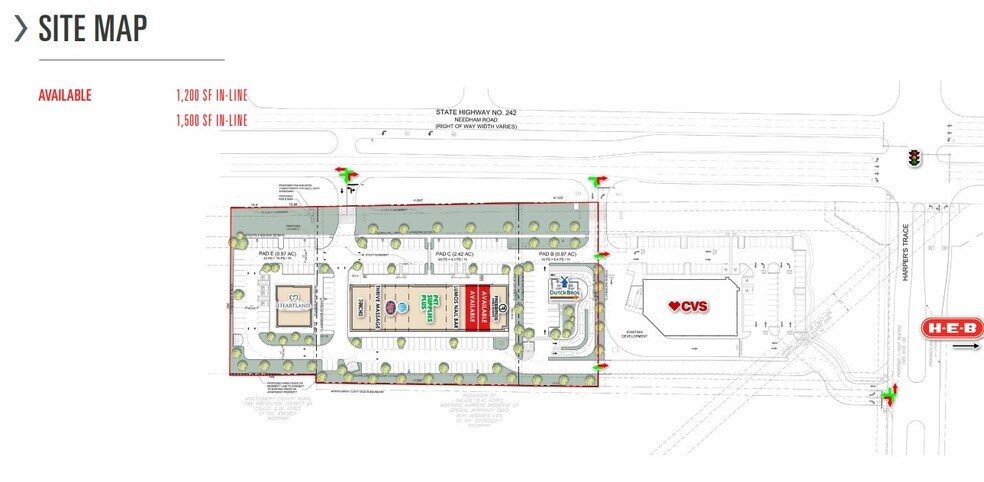SWQ Hwy 242 & Harper's Trace, Conroe, TX à louer - Photo de l’immeuble – Image 3 sur 3