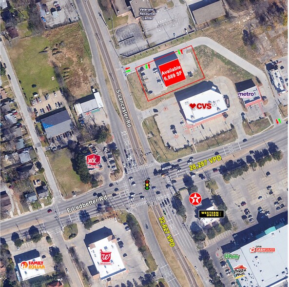 5020 S Lancaster Rd, Dallas, TX à louer - Aérien – Image 3 sur 5