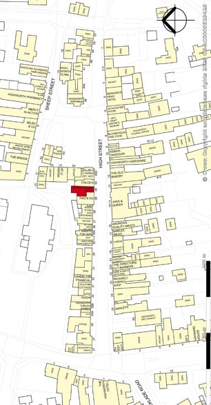 39 High St, Highworth à vendre - Plan de site – Image 3 sur 6