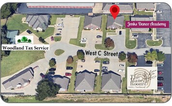 1909 W C St, Jenks, OK - Vue aérienne vue de carte - Image1