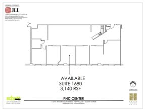 101-115 W Washington St, Indianapolis, IN à louer Plan d’étage– Image 1 sur 1