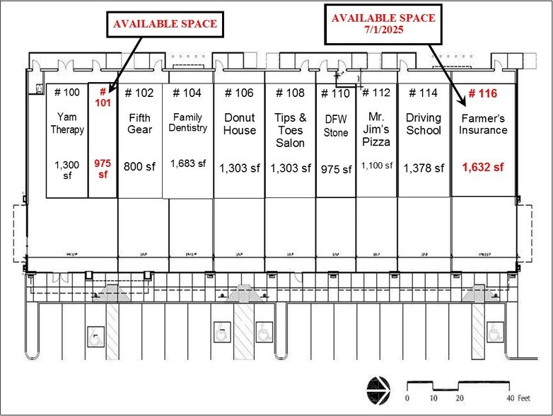 6449-6549 Coit Rd, Frisco, TX à louer - Plan de site – Image 2 sur 5