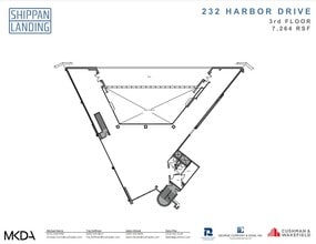 208 Harbor Dr, Stamford, CT à louer Plan d’étage– Image 1 sur 1