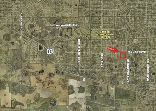 966 Jaguar Blvd, Lehigh Acres, FL - Vue aérienne vue de carte