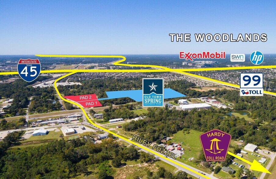 27359 W Hardy Rd, Spring, TX à louer - Aérien – Image 3 sur 14
