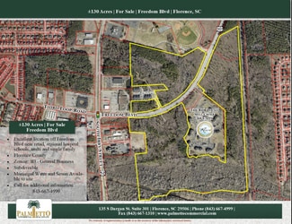 Plus de détails pour Freedom Blvd, Florence, SC - Terrain à vendre