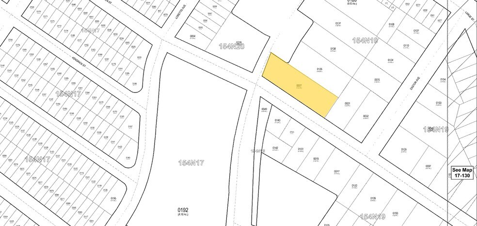 8401 Bustleton Ave, Philadelphia, PA à louer - Plan cadastral – Image 2 sur 2