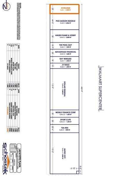 120 Curan Ln, Lafayette, LA à louer - Plan de site – Image 2 sur 2