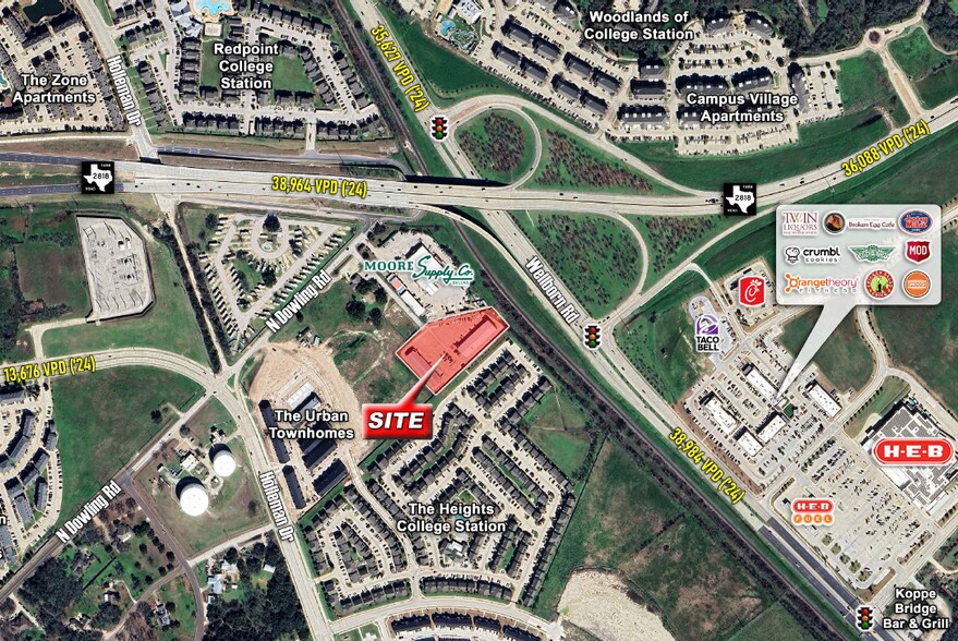 Unique College Station Investment portefeuille de 2 biens à vendre sur LoopNet.fr - Photo de l’immeuble – Image 1 sur 3