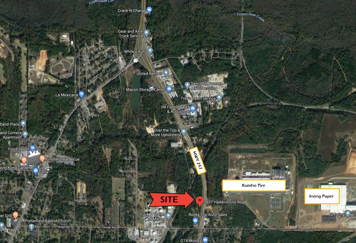 5837 Hawkinsville Rd, Macon-Bibb, GA à vendre Photo principale– Image 1 sur 3