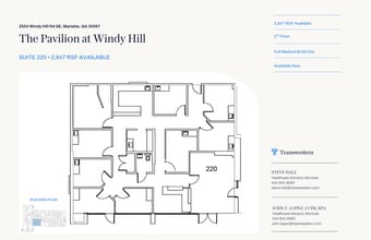 2550 Windy Hill Rd SE, Marietta, GA à louer Plan d’étage– Image 1 sur 1