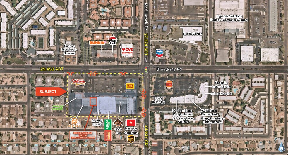 1709 E Broadway Rd, Tempe, AZ à louer - Photo de l’immeuble – Image 3 sur 3