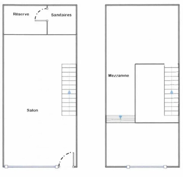 Local commercial dans Biscarrosse à louer - Plan d’étage – Image 3 sur 3