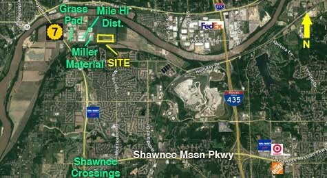 W 43rd St & Powell Dr, Shawnee, KS à vendre - Aérien – Image 2 sur 2