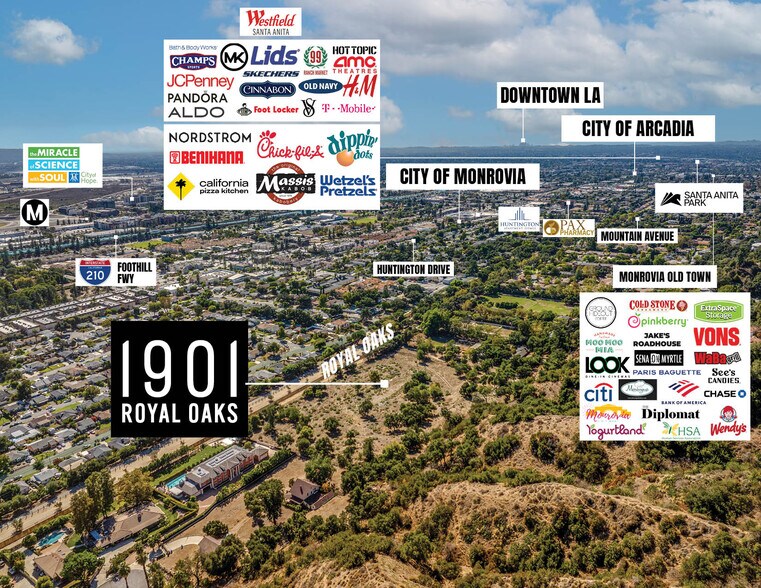 1901 Royal Oaks Dr, Bradbury, CA à vendre - Photo de l’immeuble – Image 2 sur 7