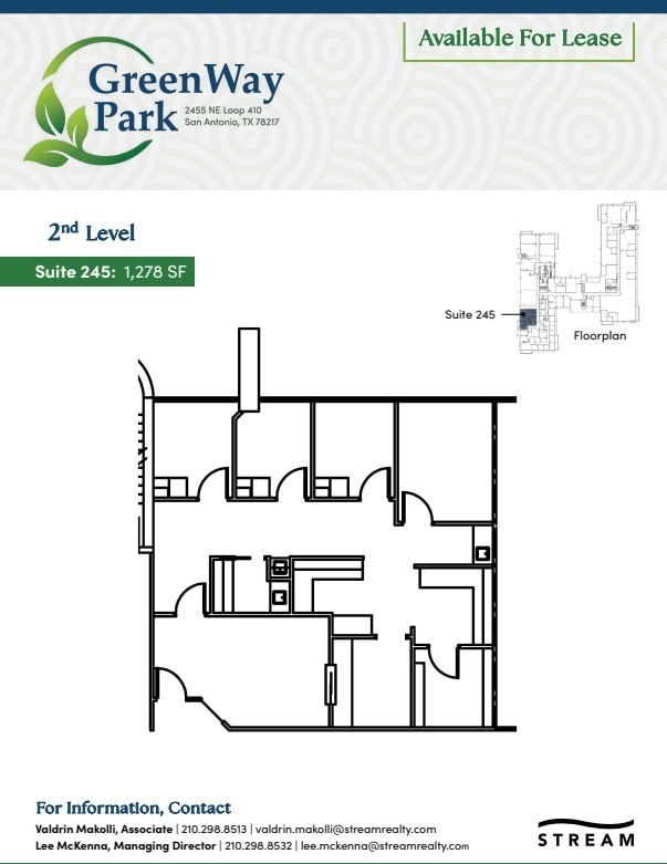 2455 NE Loop 410, San Antonio, TX à louer Plan d’étage– Image 1 sur 1