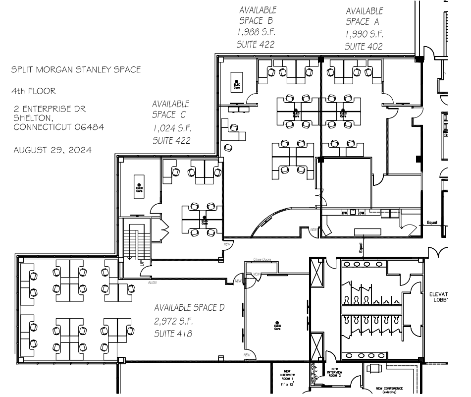2 Enterprise Dr, Shelton, CT à louer Plan d’étage– Image 1 sur 1