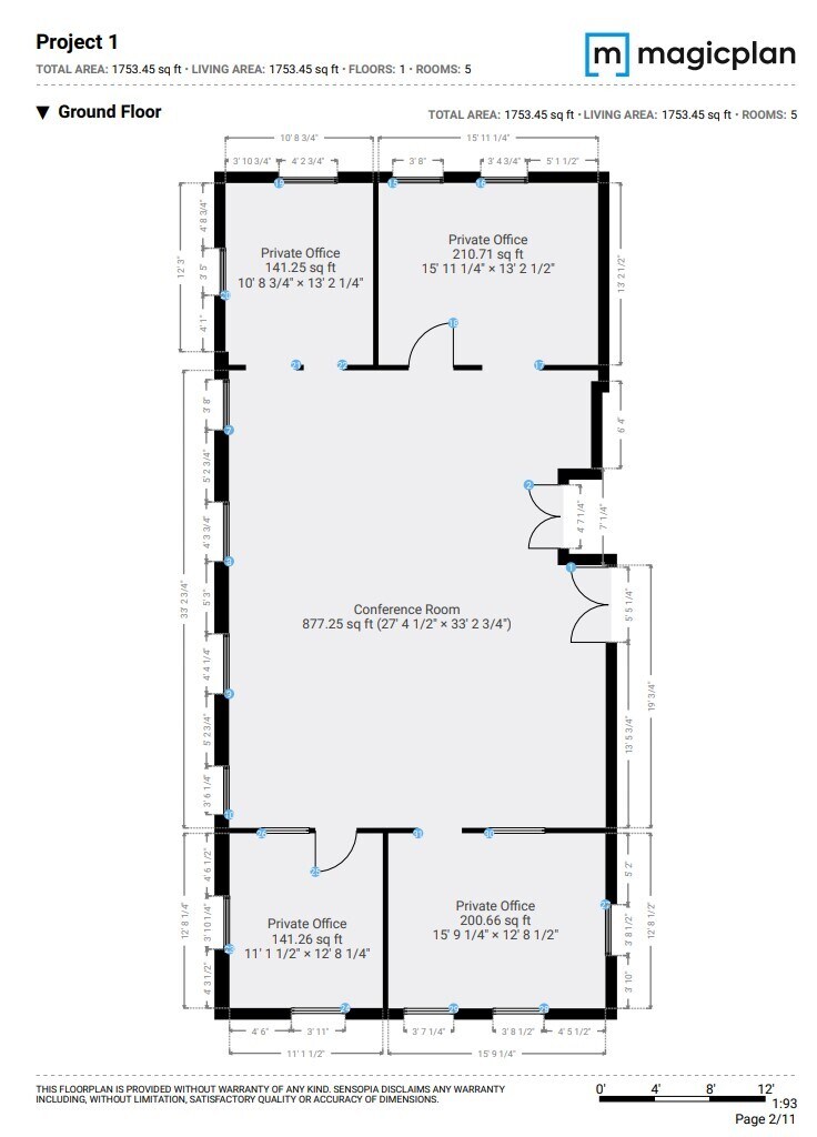 71 E Palisade Ave, Englewood, NJ à louer Plan d’étage– Image 1 sur 1