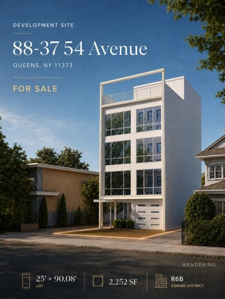 Plus de détails pour 8837 54th Ave, Elmhurst, NY - Terrain à vendre