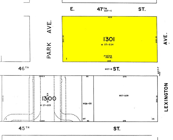 480 Lexington Ave, New York, NY à louer - Plan cadastral – Image 3 sur 14