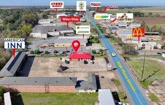 Plus de détails pour 607 NW Main St, Bunkie, LA - Local commercial à vendre