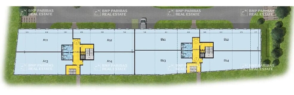 Bureau dans Limeil-Brévannes à vendre - Plan d’étage – Image 3 sur 9