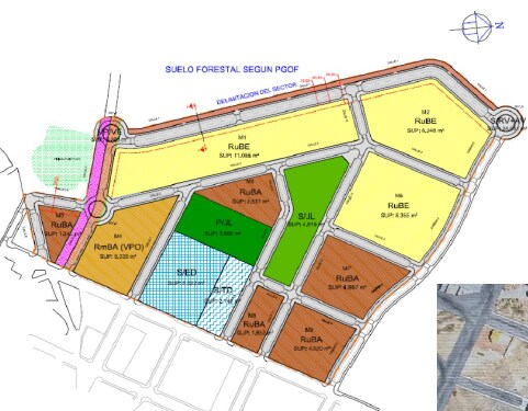 Carrer Honduras, 7, Sax, Alicante à vendre - Plan cadastral – Image 2 sur 2