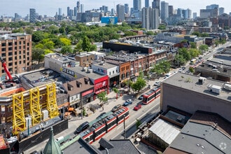 452-454 Queen St W, Toronto, ON - VUE AÉRIENNE  vue de carte