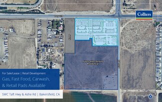 Plus de détails pour 9737 Ashe Rd, Bakersfield, CA - Terrain à louer