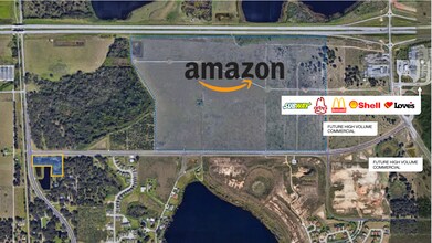 697 C Fred Jones Blvd, Auburndale, FL - VUE AÉRIENNE  vue de carte