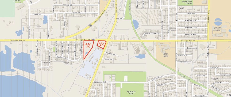 Orange Ave & Spring Hill Rd portefeuille de 2 biens à vendre sur LoopNet.fr - Photo de l’immeuble – Image 2 sur 3