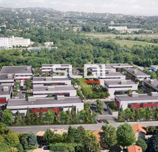 Dardilly - VUE AÉRIENNE vue de carte