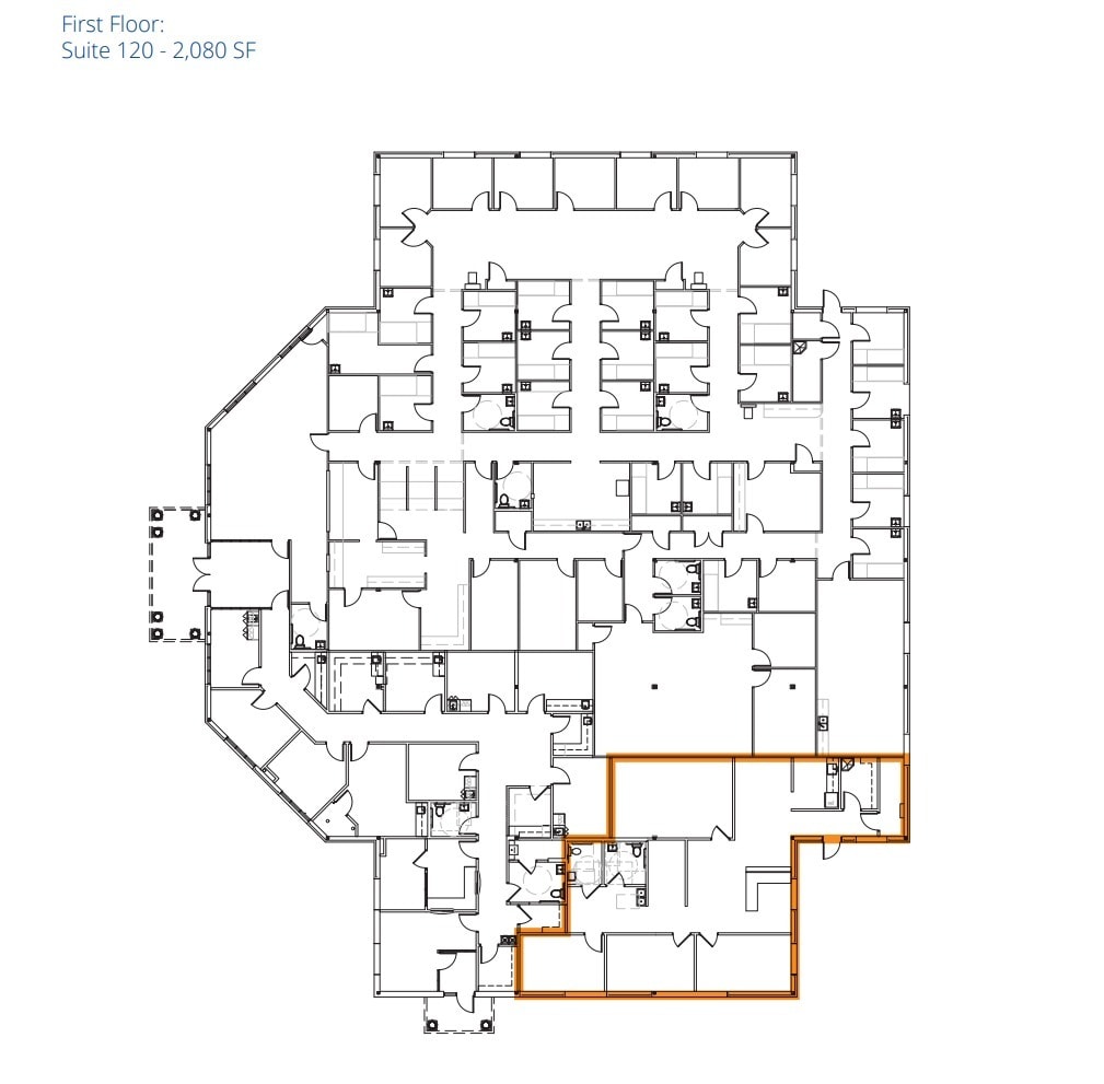 9900 Independence Park Dr, Richmond, VA à louer Plan d’étage– Image 1 sur 1