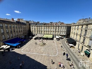 Bordeaux, GIR - Vue aérienne vue de carte