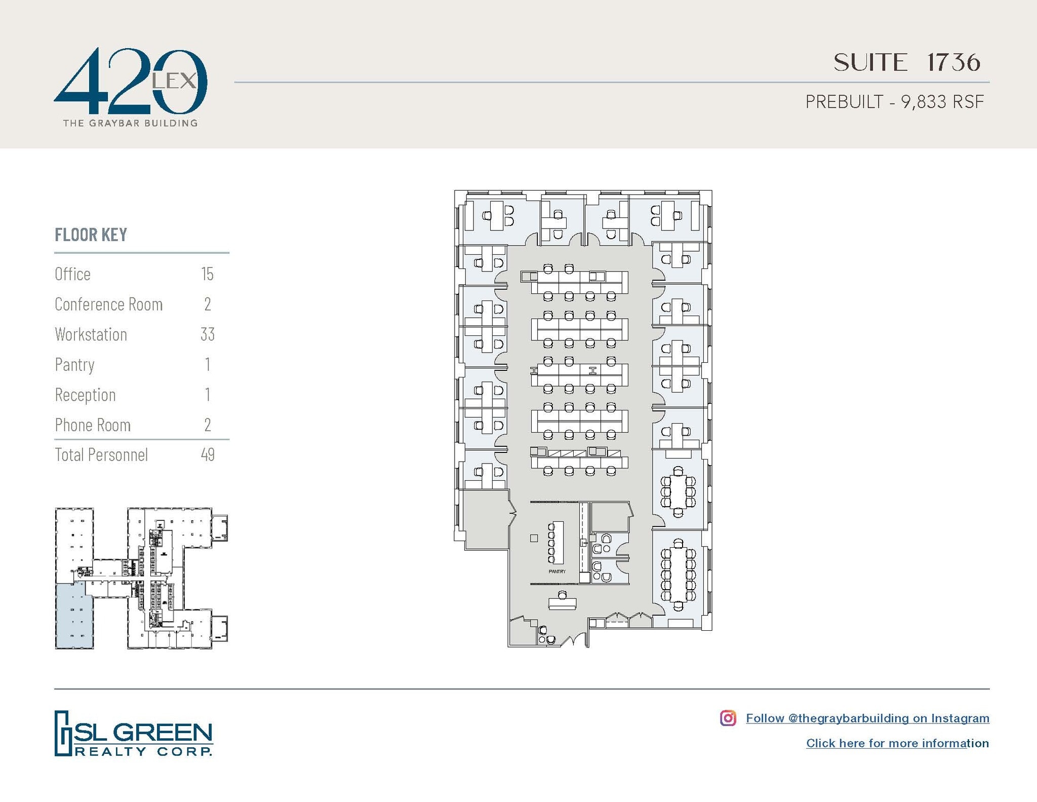 420 Lexington Ave, New York, NY à louer Plan d’étage– Image 1 sur 1