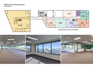 150 Executive Park Blvd, San Francisco, CA à louer Plan d’étage– Image 1 sur 1