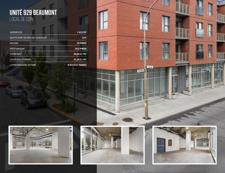 891-929 Av Beaumont, Montréal, QC à louer - Photo de l’immeuble – Image 2 sur 10