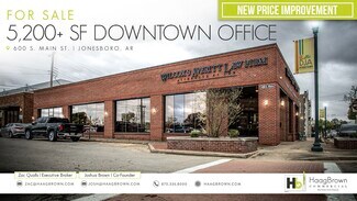 Plus de détails pour 600 S Main St, Jonesboro, AR - Bureau à vendre